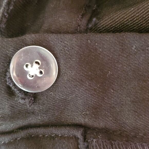 No Boundaries black pleated denim mini skirt size 13 - Picture 7 of 7